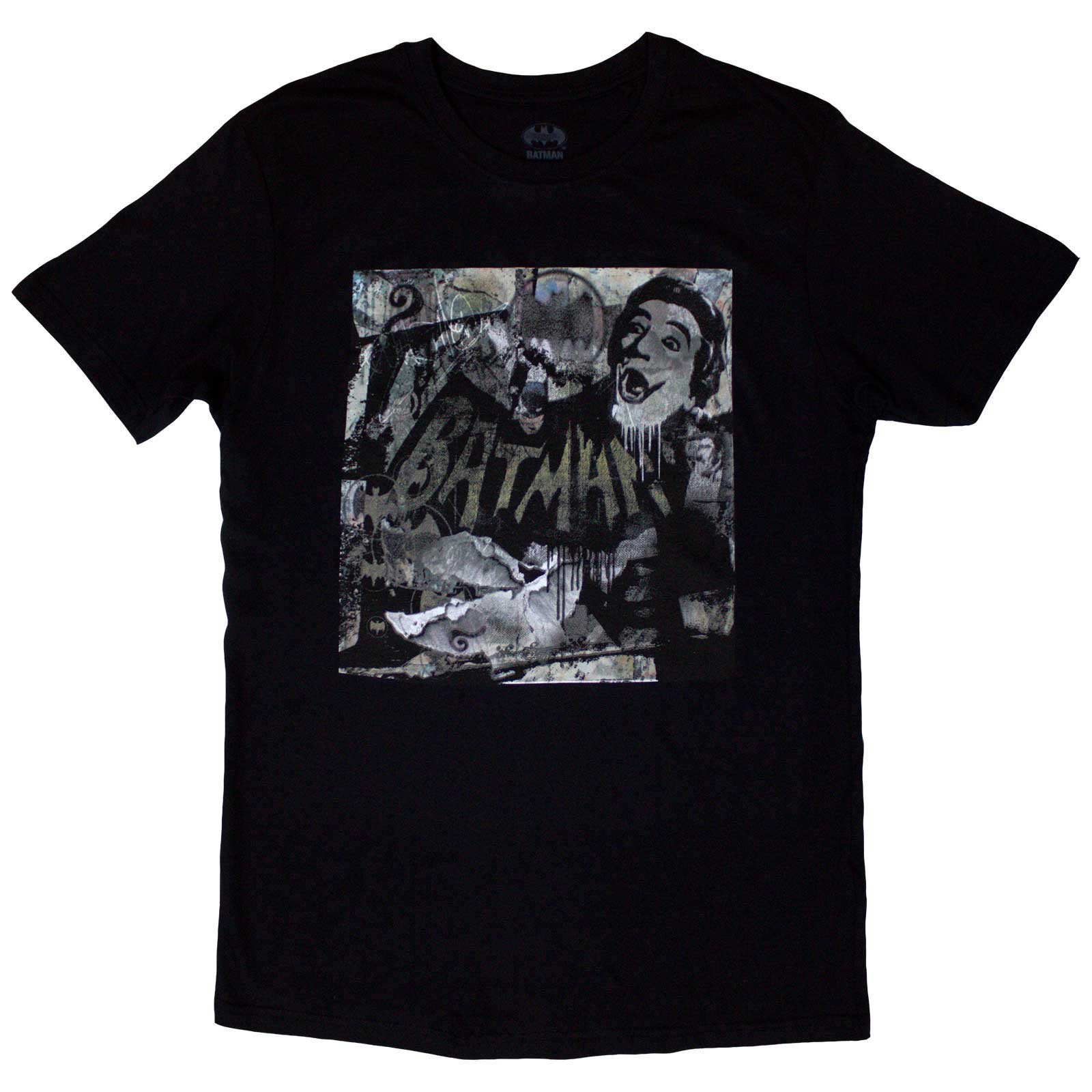 DC Comics Unisex T-Shirt: Batman - Mural (Medium)
