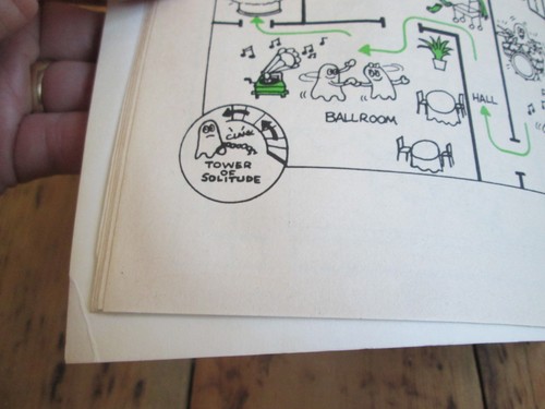 Vintage NEW 1983 Pac-Man Activity Coloring Book Stickers Golden #2805 Midway - Imagen 12 de 13