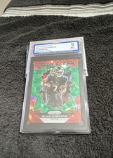 2023 Panini Prizm - Prizm Break Bijan Robinson #PB-8 Green Ice Prizm (RC)