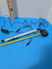 Top fin LED Fish Tank Light Bar 12" for 10 gal Aquarium, Power Adapter