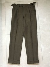 Berg & Berg Bundfaltenhose Stoffhose High Twi...