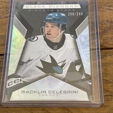 2025-26 Upper Deck Black Diamond Stars Macklin Celebrini #BDS-CE /249 ZO