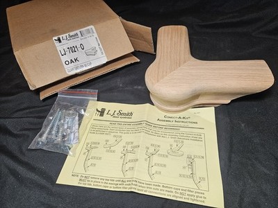 L.J. Railing Systems LJ-701-O Oak Quarter turn W/ Cap