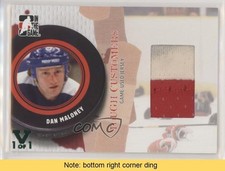 2005 ITG Tough Customers Game-Used Jersey Vault Emerald 1/1 Dan Maloney READ 1j8
