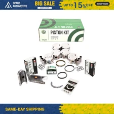 Pistons Main Rod Bearings Fit 87-95 Nissan 300ZX Maxima Pathfinder Pickup