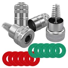 2 Battery Terminal Cleaner Brushes Anti-Corrosion Fiber Washer Set Car Marine