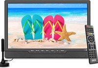 SOYAR KCR 14 Inch Portable Digital TV DVB-T2,with Power Adapter and 12Volt