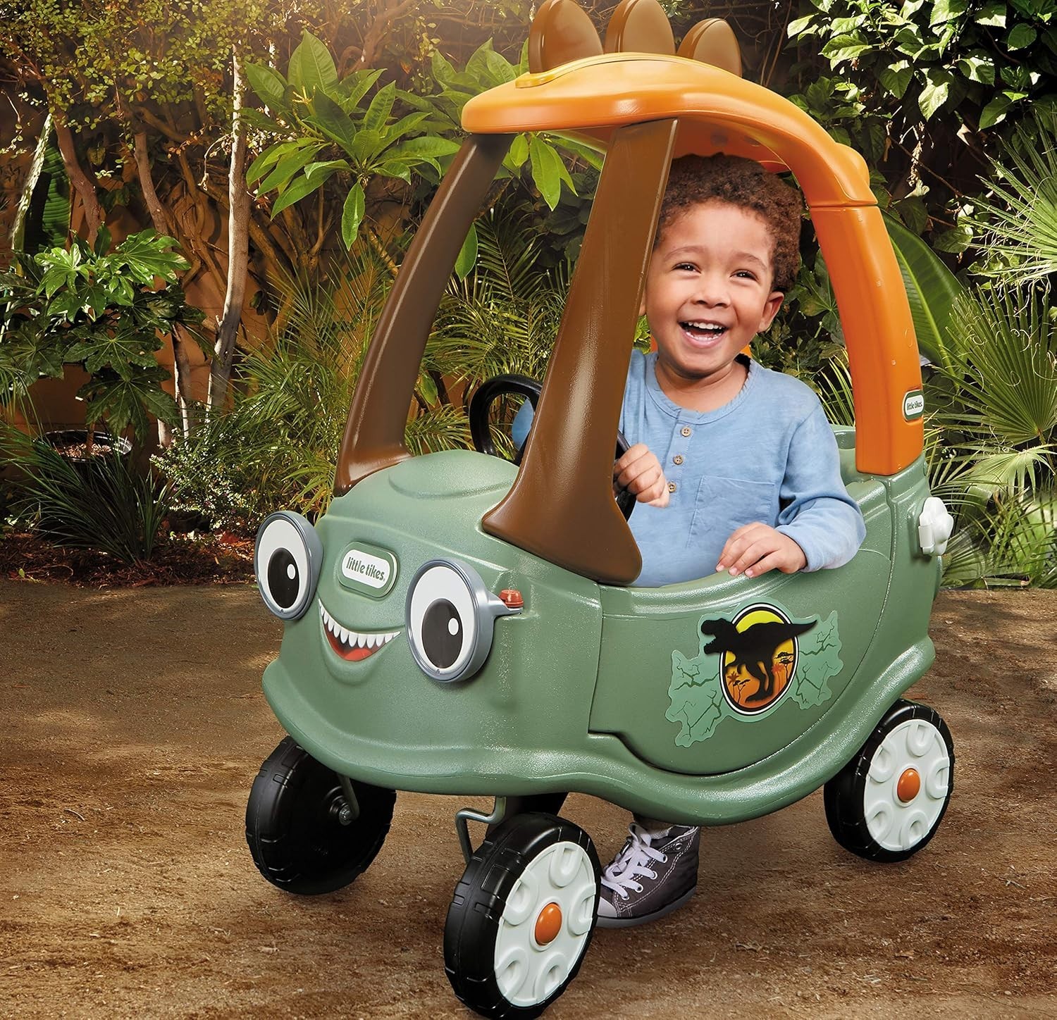 T-Rex Cozy Coupe Slide 11