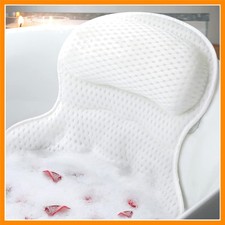 Bath Pillow Bathtub Pillow, Luxury Bath Pillows for Tub Neck and Back Support...