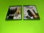 Dying Light + Dying Light 2 Stay Human Horror Game Lot XboxOne X CiB 3 Art Cards