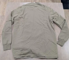 $670 Mens DRKSHDW RICK OWENS "Hustler" Cotton LS T-Shirt Pale Green Medium