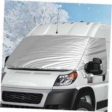 Custom Fit Silver Windshield Sun Shade Cover Compatible with 2014 Ram ProMaster