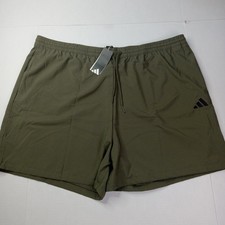 Adidas M SL Chelsea Essentials Logo Woven Shorts Size 4XL Green JF1113