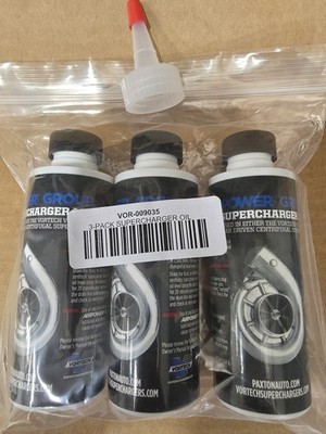 Vortech V-3 Supercharger Oil Lubricant 3 Pack 009035