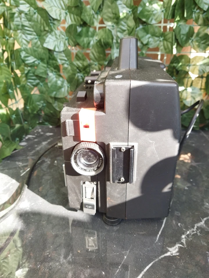 Minolta Sound 7100 Video Proiettore Super 8 Pellicola Funzionante Vintage Foto 3 de 4