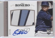 2014 National Treasures Rookie Material Signatures 4/99 Enny Romero Auto 4m6