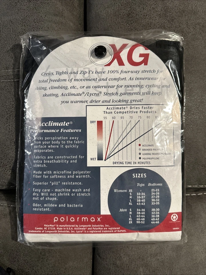 MALLAS POLARMAX 3C12Y PARA HOMBRE XG ELÁSTICAS EN 4 DIRECCIONES (SIN VOLAR) NEGRAS TALLA GRANDE Foto 4 de 4