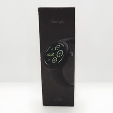 Google Pixel Watch 3 - 45mm - Aluminum Matte Black Obsidian Active Band