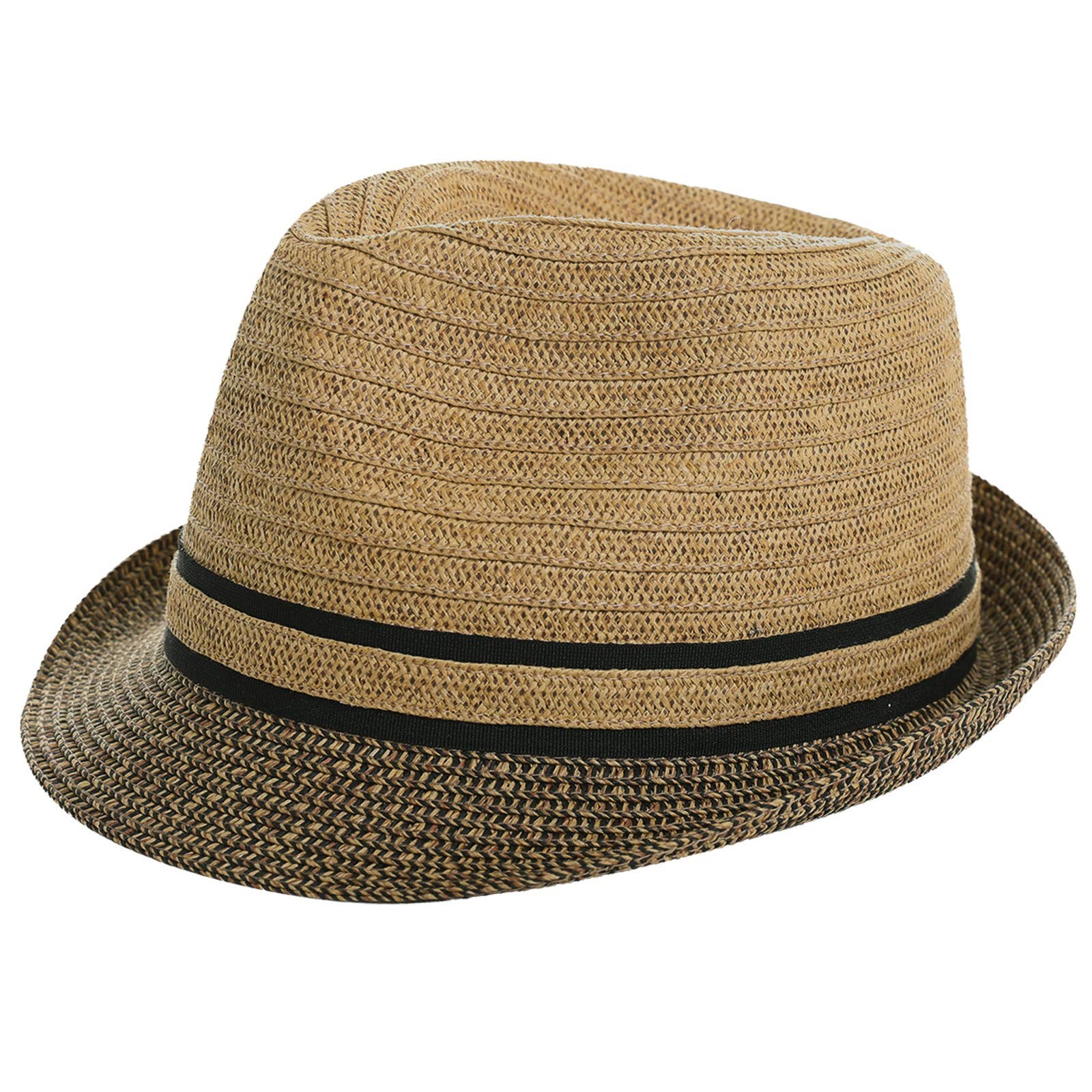 Summer Straw Fedora Hats for Men Big Head Beach Panama Gatsby Derby Trilby Dr...