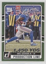 2016 Donruss Production Line Yardage Odell Beckham Jr #10 10qk