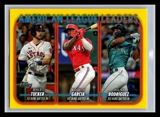 American League Leaders RBI #106 2024 Topps Yellow