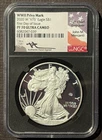 2020-W V75 PRIVY MARK $1 SILVER AMERICAN EAGLE NGC PR70 FDOI JOHN MERCANTI 10894