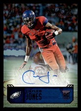2016 PANINI PRESTIGE CAYLEB JONES RC SIGNATURE XTRA POINTS RED AUTOGRAPH EAGLES