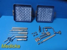 Codman / Cloward Anterior Cervical Fusion Instrument Set W/ Two-Tier Tray ~38574