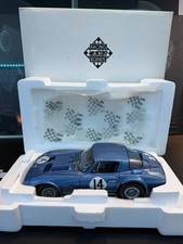 New in Box: Exoto Racing Legends 1:18 Corvette Grand Sport Coupe #14 Blue Car