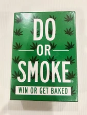 New Do or Smoke Win or Get Baked Party Game Card Game 250 Cards Trivia Versus