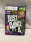 New ListingJust Dance 4 (Microsoft Xbox 360, 2012), TESTED WORKING, COMPLETE IN BOX