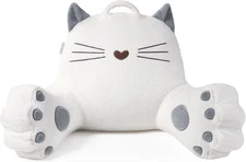 Kitty Reading Pillow for Kids/Teens/Adults, Back Rest Pillow for Sitting up in B
