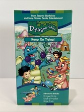 Dragon Tales: 5 - Keep On Trying VHS, 2001 PBS Kids