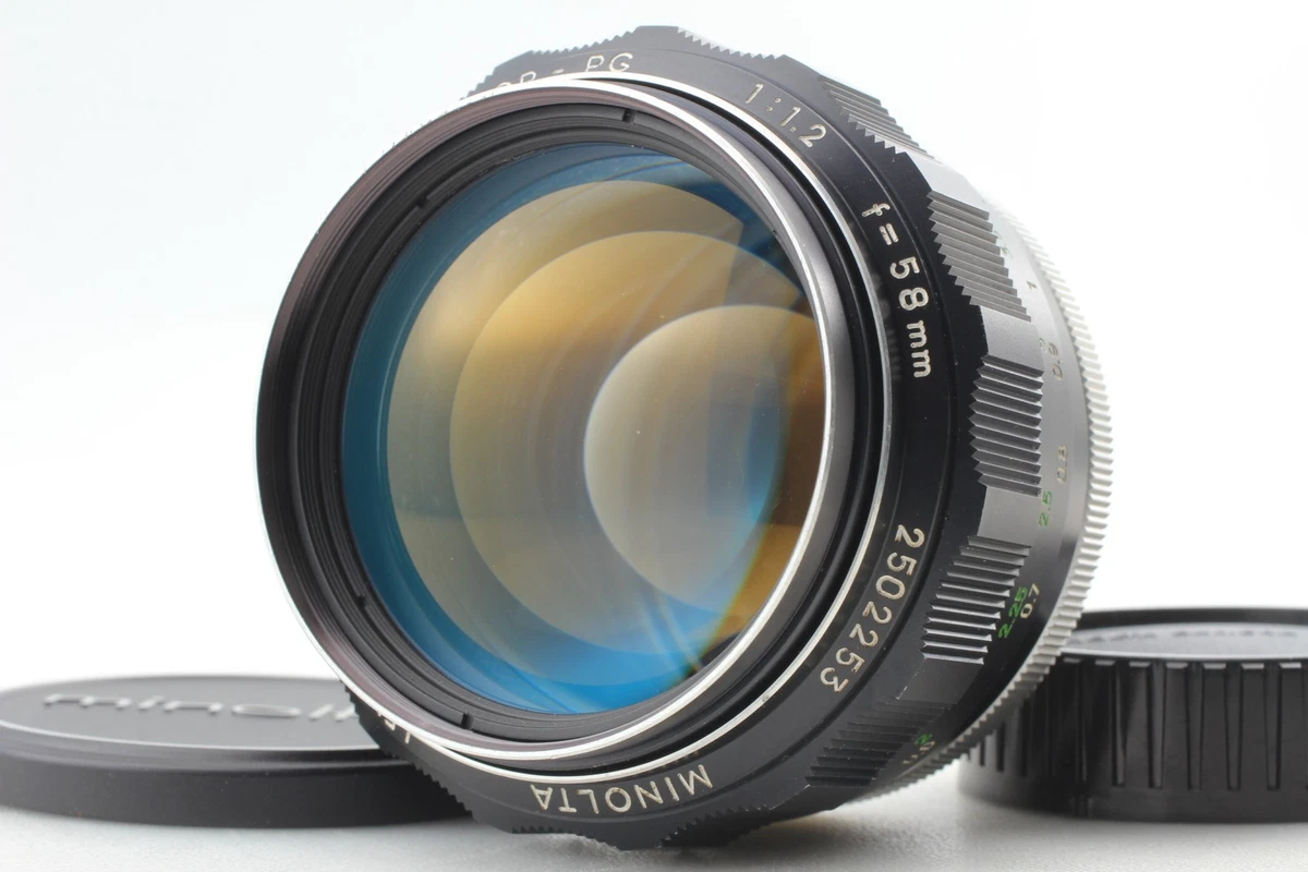 Minolta 58mm Focal f/1.2 Camera Lenses for sale | eBay
