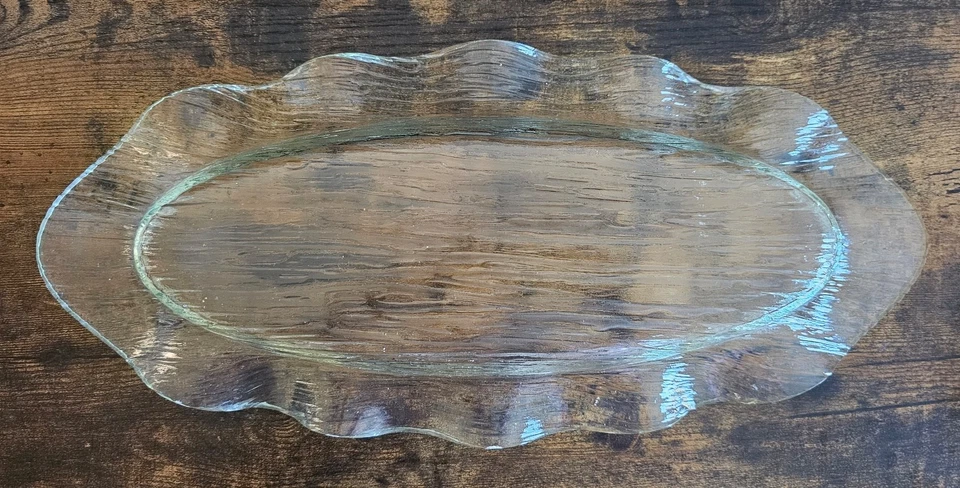 Acrylic Sashimi Ice Tray Transparent Sushi Fruit Plate Seafood Platter Tray 19" - Image 2 of 4