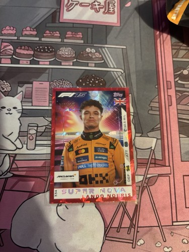 Topps Turbo Attax F1 2025 - Formula 1 - Lando Norris #334 Red Parallel