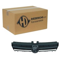 DIEDERICHS KÜHLERGRILL KÜHLERGITTER CHROM SCHWARZ passend für VW GOLF | 2216040