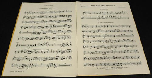 Rubank Blue and Gray Quadrille Orchestra Sheet Music Score Book by Richard Bales - Picture 6 of 7