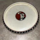 RARE - ANTIQUE ROSEVILLE POTTERY "QUAKER WOMAN" 10" PLATTER creamware