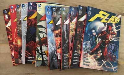 The Flash - Serie 1 Panini Comics 2012-2017 Komplett Nr.1-12