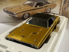 Acme 118 1971 Dodge Challenger Rt Gold Metallic A1806030 Ltd New Gmp 551 Acme 118 1971 Dodge Challenger Rt Gold Metallic A1806030 Ltd New Gmp 551