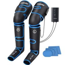 Air Compression Leg Massager for Circulation and Recovery Full Leg Massager w...