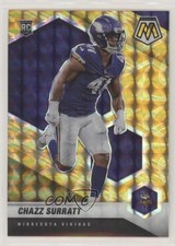 2021 Panini Mosaic Rookies Reactive Yellow Mosaic Prizm Chazz Surratt #368 0wp8