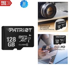 Durable 128GB Micro SD Card with 80MB/s Speed - Perfect for High-Res Media