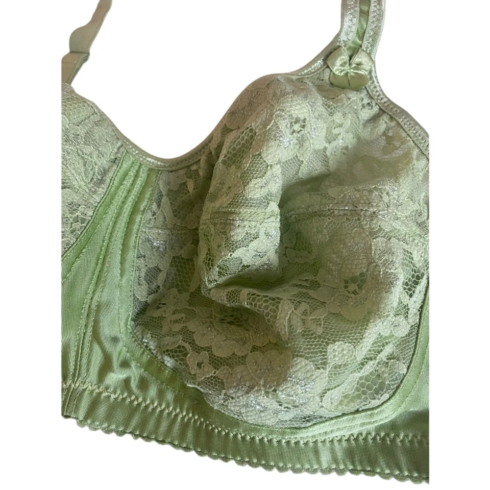 Sujetador verde colección Easy Enhancer talla 46C para mujer Within Comfort Choice Foto 3 de 4