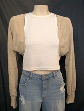 Cropped Lightweight Cardigan