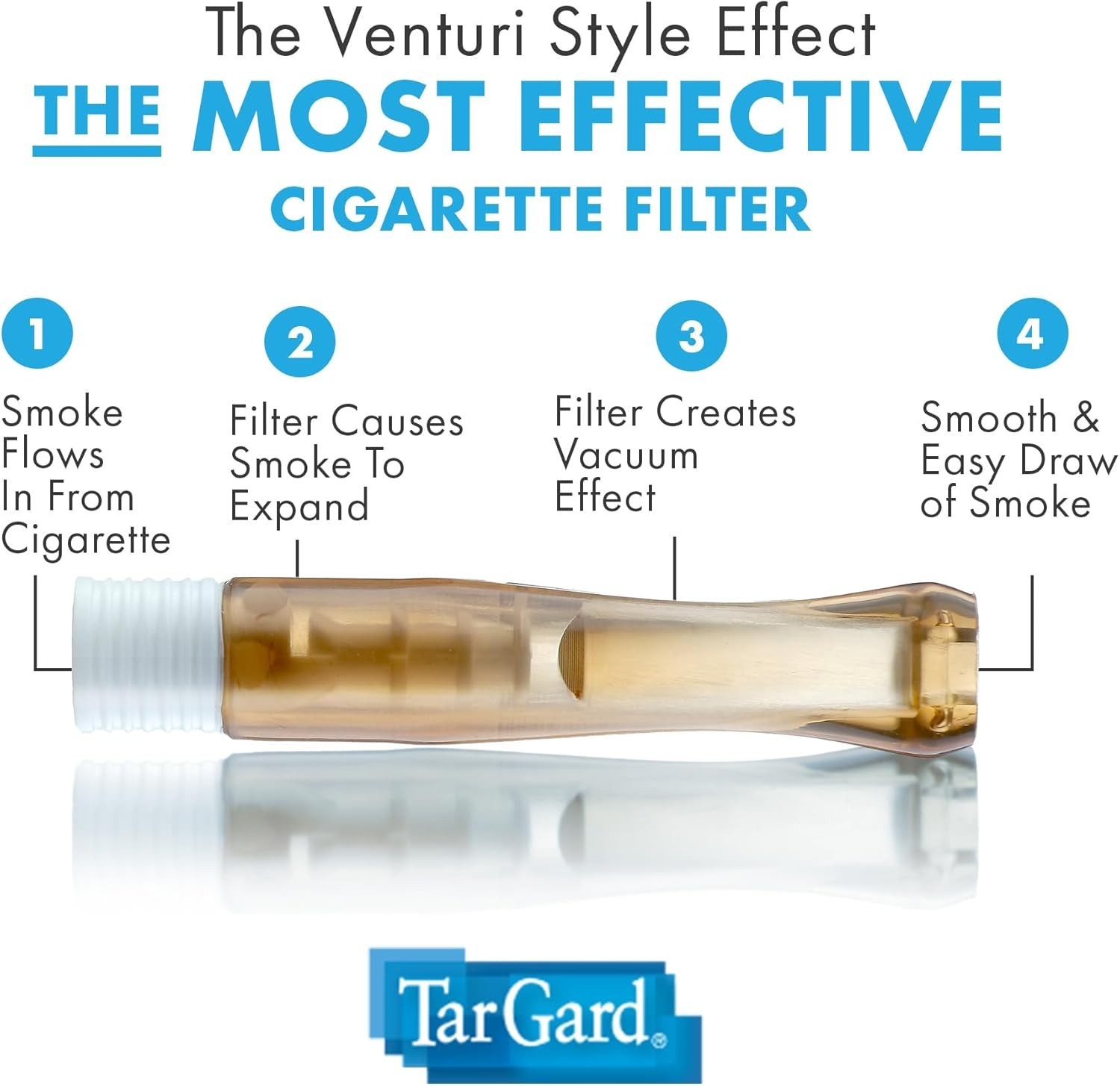 Economical Amber Cigarette Filters - 300 Pack for Smooth Smoking Experience