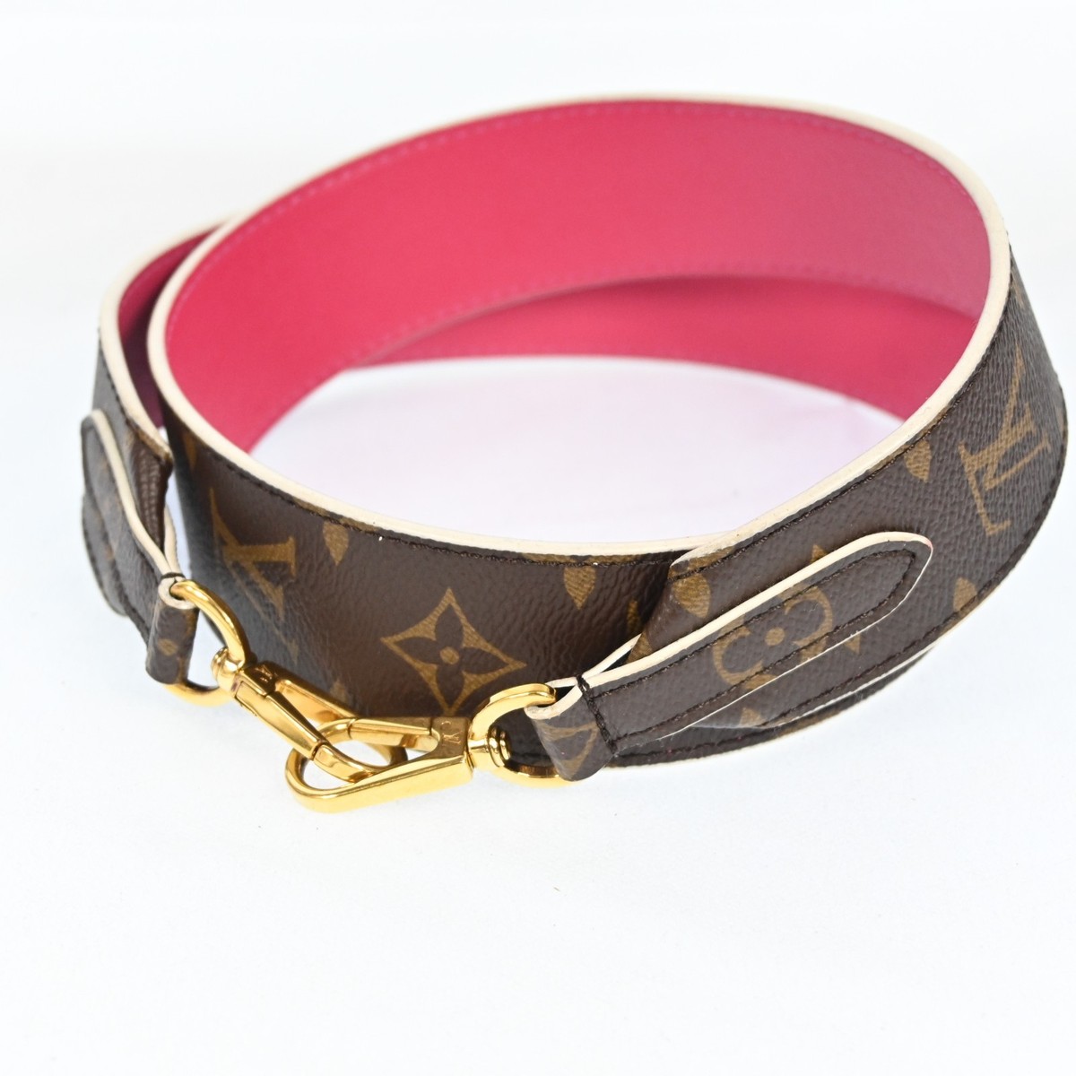 Louis Vuitton Monogram Canvas Shoulder Strap Brown