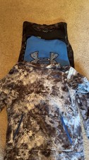 Under Armour Boys Hooded Pullover Hoodie Lot, Long Sleeve, Logo, Multicolor