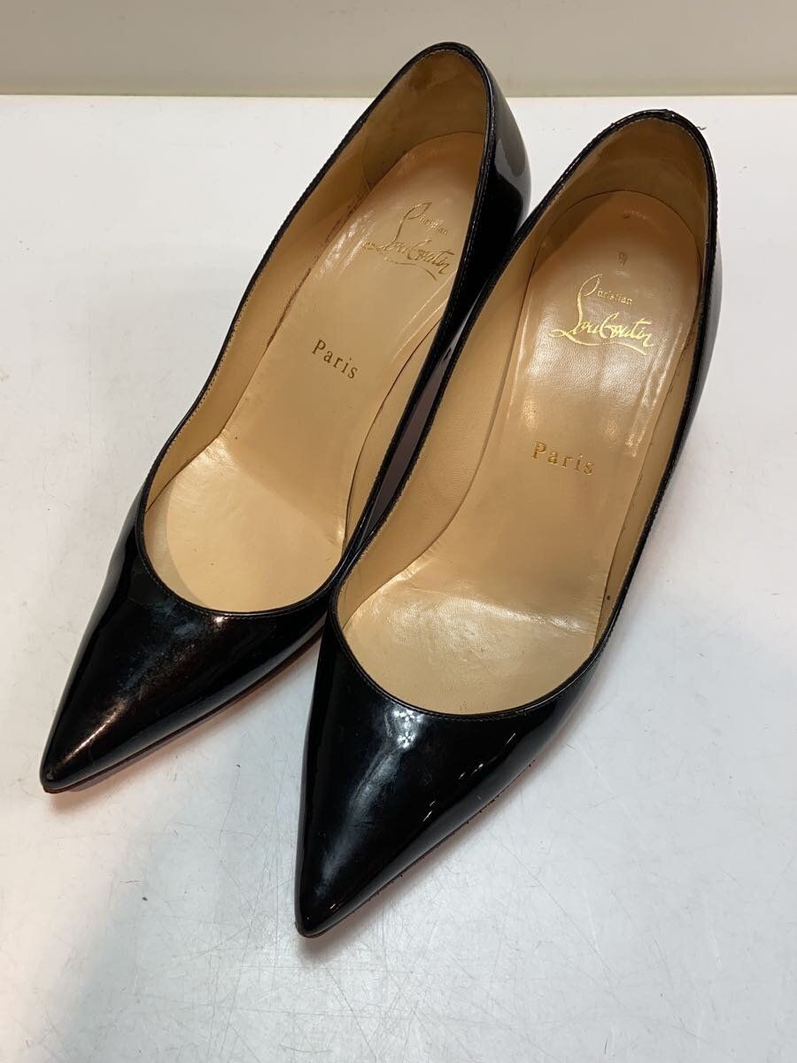 Christian Louboutin ブラック ピンヒール36.5サイズ Christian Louboutin pumps 36.5 Black PVC Used | eBay